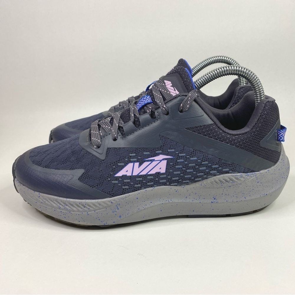 Avia Avi-Storm Running Shoes Women's 8.5 Grey Athletic Gym Breathable Comfort